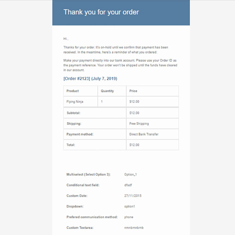 پلاگین ووکامرس Easy Checkout Field Editor