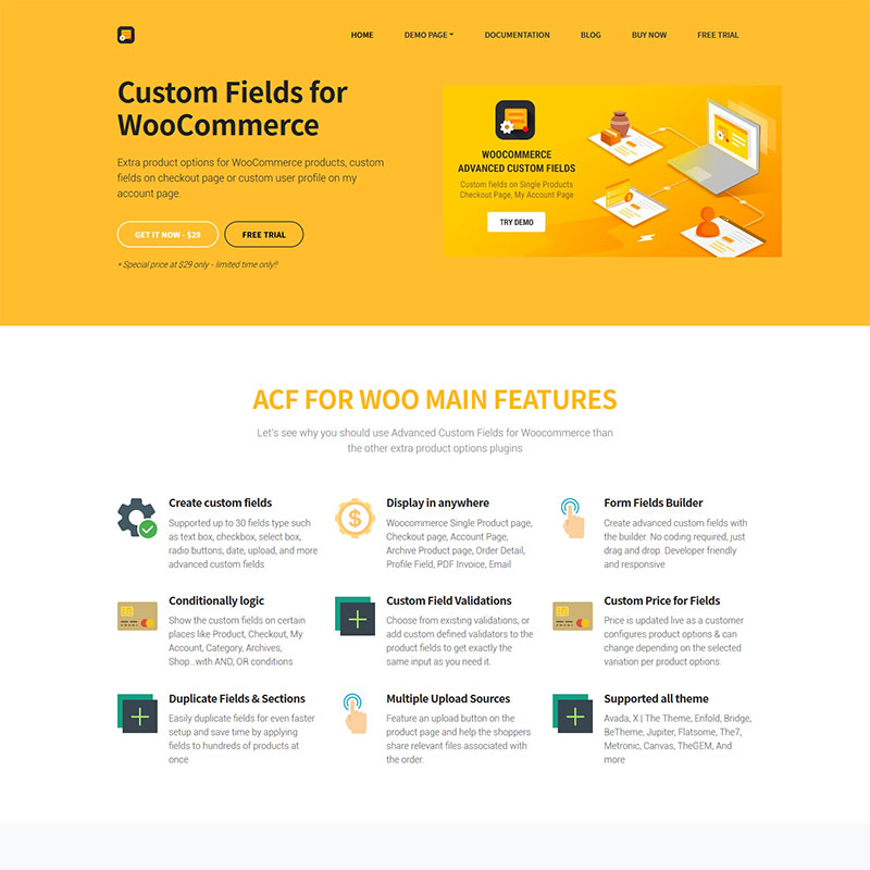 پلاگین وردپرس Advanced Custom Fields