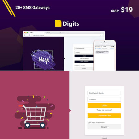 پلاگین وردپرس ثبت نام با موبایل Digits