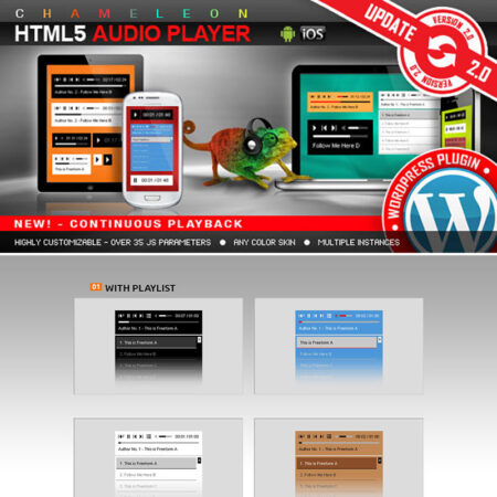 پلاگین وردپرس HTML5 Audio Player