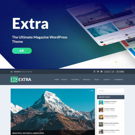 قالب وردپرس Extra