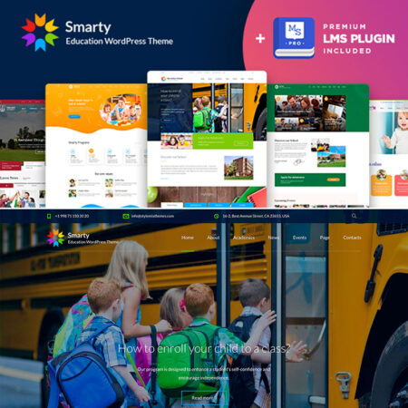 قالب وردپرس Smarty