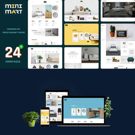 قالب فروشگاهی پرستاشاپ Minimart
