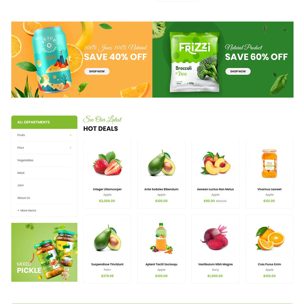 قالب فروشگاهی اپن کارت Amino