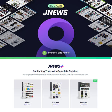 قالب خبری وردپرس JNews